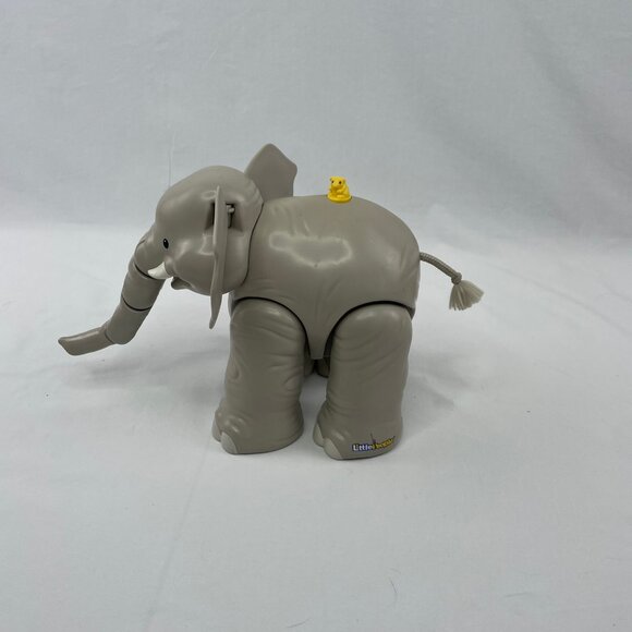 Fisher-Price Kids Toy Little People Big Animal Zoo Elephant & Hippo Playset - Picture 3 of 8